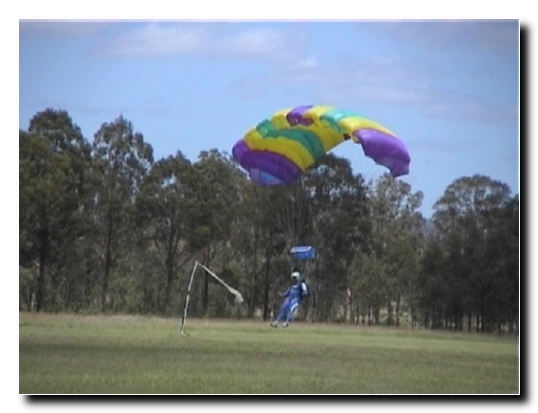 12 Landeanflug
